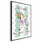 Plakat Always be yourself 21x30cm z ramą czarną z marginesem | MIRAT. kolekcja g-C-0112-ao-a