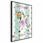Plakat Artgeist Always be yourself 40 x 60 cm 1 szt z ramą czarną bez marginesu | MIRAT.  kolekcja g-C-0112-ao-a