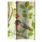 Parawan dwustronny Dla dzieci 135x172 cm 3-częściowy żółty | MIRAT.