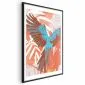 Plakat Egzotyczne skrzydła 29,7x42 cm z ramą czarną z marginesem | MIRAT.