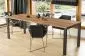 Stół rozkładany GARANT 130(365)x80 dąb craft do salonu i jadalni | MIRAT. styl LOFT