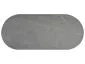 Owalny stół ceramiczny Gaston 140(180)x80 cm szary | MIRAT styl LOFT