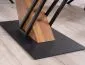 Stół rozkładany GENESIS 160(220)x90 czarny marmur/jesion w stylu loft I sklep meblowy MIRAT. styl LOFT