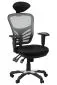 Fotel biurowy HG-0001H szary regulowany | MIRAT.