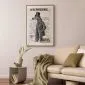 Plakat La Vie Parisienne 40x60 cm z ramą złotą z marginesem | MIRAT.