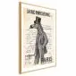 Plakat La Vie Parisienne 40x60 cm z ramą złotą z marginesem | MIRAT.