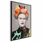 Plakat Majestatyczna Frida 29,7x42 cm z ramą czarną bez marginesu | MIRAT.
