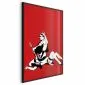 Plakat Banksy: Queen Victoria 60x90 cm z ramą czarną bez marginesu | MIRAT.