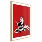 Plakat Banksy: Queen Victoria 40x60 cm z ramą złotą z marginesem | MIRAT.