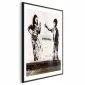 Plakat Niegrzeczne dzieci 60x90 cm z ramą czarną z marginesem | MIRAT.