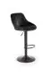 Hoker H-101 czarny tapicerowany z przeszyciami | MIRAT. w stylu LOFT kolekcja