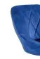 Hoker H-101 VELVET granatowy na jednej nodze | MIRAT. w stylu LOFT kolekcja