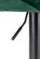 Hoker H-102 ciemnozielony tapicerowany aksamitem w stylu loft | MIRAT. styl LOFT
