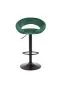 Hoker H-102 ciemnozielony tapicerowany aksamitem w stylu loft | MIRAT. styl LOFT