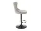 Hoker H-117 VELVET szary zdobiony nitami I sklep meblowy MIRAT. styl GLAMOUR