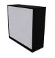 Szafka biurowa przesuwna EASY SPACE CABINET S 3-OH 120cm czarna zamykana I sklep meblowy MIRAT.