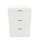 Komoda biurowa EASY SPACE CABINET 3D 80cm biała zamykana I sklep meblowy MIRAT.