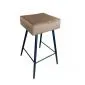 Hoker OLIMP VELVET beżowy barowy | MIRAT. w stylu GLAMOUR, LOFT kolekcja