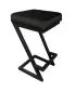 Hoker ZAZU VELVET czarny w stylu loft | MIRAT. w stylu LOFT kolekcja