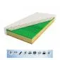 Materac piankowy dwustronny HYBRYDA H2 120x200 z pokrowcem pikowanym I sklep meblowy MIRAT.