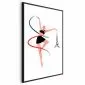 Plakat Gimnastyka artystyczna 21x30 cm z ramą czarną bez marginesu | MIRAT.