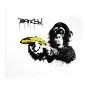 Plakat Banksy: Małpa 90x60 cm bez ramy bez marginesu | MIRAT.
