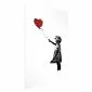 Plakat Banksy: Dziewczynka 29,7x42 cm bez ramy z marginesem | MIRAT.