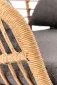 Sofa IKARO XL rattanowa z poduszkami na metalowych nogach | MIRAT. styl LOFT