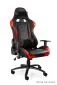 Fotel DYNAMIQ V5 czarny/czerwony gamingowy do komputera | MIRAT.