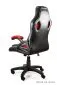 Fotel DYNAMIQ V7 czarny/czerwony gamingowy do biurka | MIRAT.