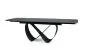Stół INFINITY CERAMIC 160(240)x95 czarny I sklep meblowy MIRAT. styl GLAMOUR, LOFT