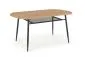 Stół JACKSON 160x90 dąb/czarny do salonu w stylu loft | MIRAT. styl LOFT