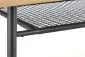 Stół JACKSON 160x90 dąb/czarny do salonu w stylu loft | MIRAT. styl LOFT