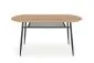 Stół JACKSON 160x90 dąb/czarny do salonu w stylu loft | MIRAT. styl LOFT