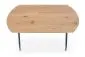 Stół JACKSON 160x90 dąb/czarny do salonu w stylu loft | MIRAT. styl LOFT