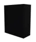 Szafka biurowa przesuwna EASY SPACE CABINET S 3-OH 100cm czarna zamykana I sklep meblowy MIRAT.