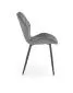 Krzesło K453 VELVET szare do jadalni i salonu w stylu glamour | MIRAT. w stylu GLAMOUR, LOFT kolekcja