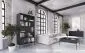Stolik kawowy KRON 90x90 czarny dąb w stylu loftowym I sklep meblowy MIRAT. styl LOFT kolekcja KRON