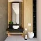 Stojak na papier RIKA PLUS czarny metalowy | MIRAT. w stylu LOFT kolekcja
