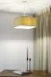 Lampa wisząca KWADRO LEN 001-40w20 jasna beżowa lniana I sklep meblowy MIRAT.