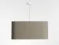 Lampa wisząca KWADRO LEN 003-40w20 beżowa do salonu I sklep meblowy MIRAT.
