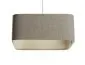 Lampa wisząca KWADRO LEN 003-40w20 beżowa do salonu I sklep meblowy MIRAT.