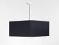 Lampa wisząca KWADRO LEN 004-40w30 granatowa/szara elegancka I sklep meblowy MIRAT.