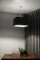 Lampa wisząca KWADRO LEN 006-40w20 grafitowa/szara lniana I sklep meblowy MIRAT.