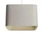 Lampa wisząca KWADRO LEN 007-40w25 jasnobeżowa sufitowa I sklep meblowy MIRAT.