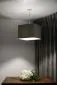 Lampa wisząca KWADRO LEN 009-40w25 szara lniana I sklep meblowy MIRAT.