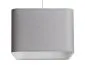 Lampa wisząca KWADRO LEN 009-40w25 szara lniana I sklep meblowy MIRAT.