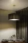 Lampa wisząca KWADRO SUE 40w25 grafitowa/złota do sypialni I sklep meblowy MIRAT. kolekcja KWADRO-BPS