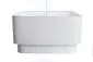 Lampa wisząca KWADRO DUO 010 51x47cm biała minimalistyczna I sklep meblowy MIRAT.