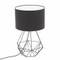 Lampa stołowa BENIGNE czarna w stylu loft I sklep meblowy MIRAT.